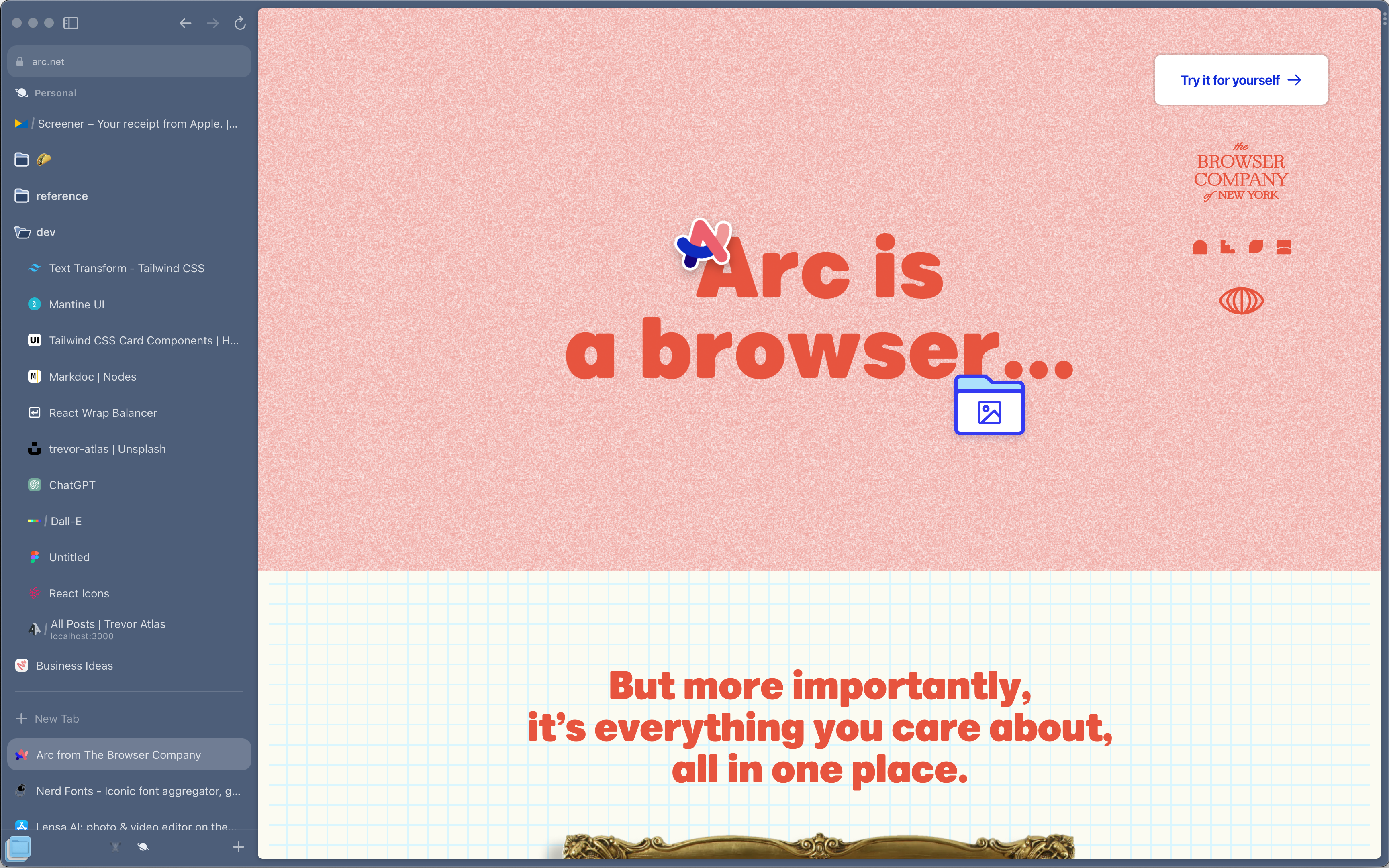 Arc Browser